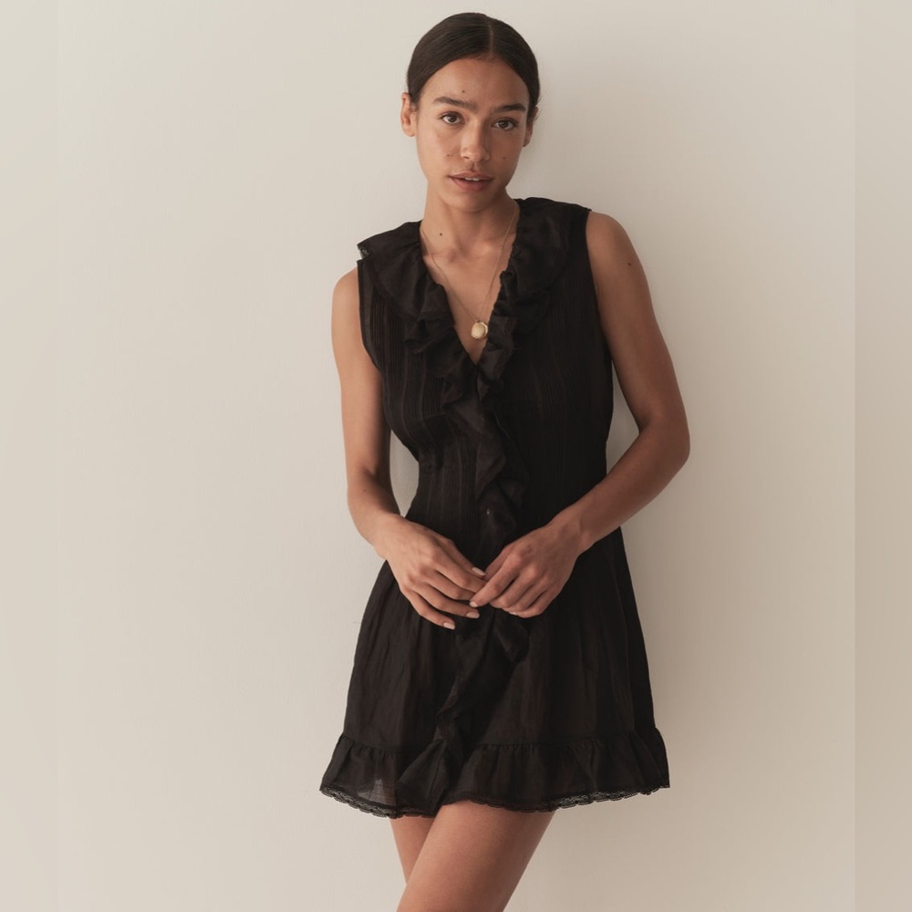 Doen Henrietta Dress Black